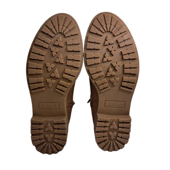 ESPRIT Women's Suede Ankle Boots Brown Size 7.5 M - Picture 13 of 16